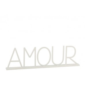 Amour Metallo Bianco 77x5x23